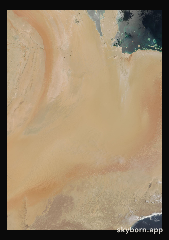 The Earth on 31 May 2000 · Empty Quarter, Arabia