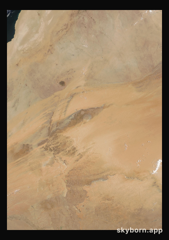 The Earth on 3 June 2000 · Eye of the Sahara, Mauritania