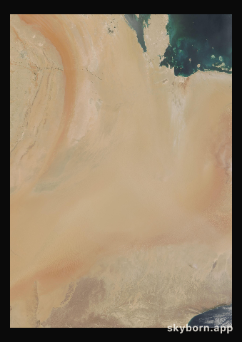 The Earth on 7 June 2000 · Empty Quarter, Arabia
