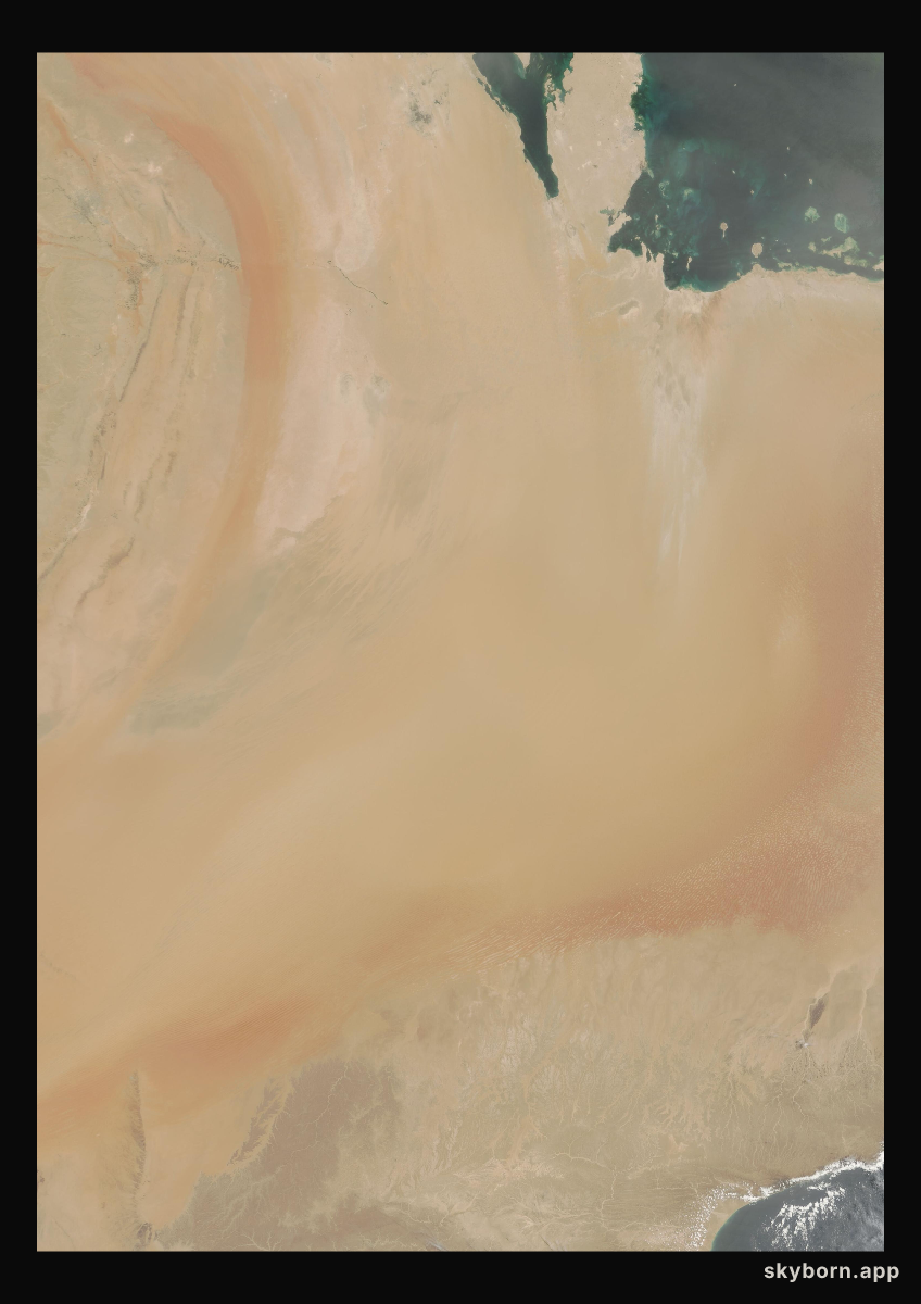 The Earth on 11 June 2000 · Empty Quarter, Arabia