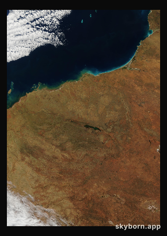 The Earth on 15 June 2000 · Pilbara, Western Australia