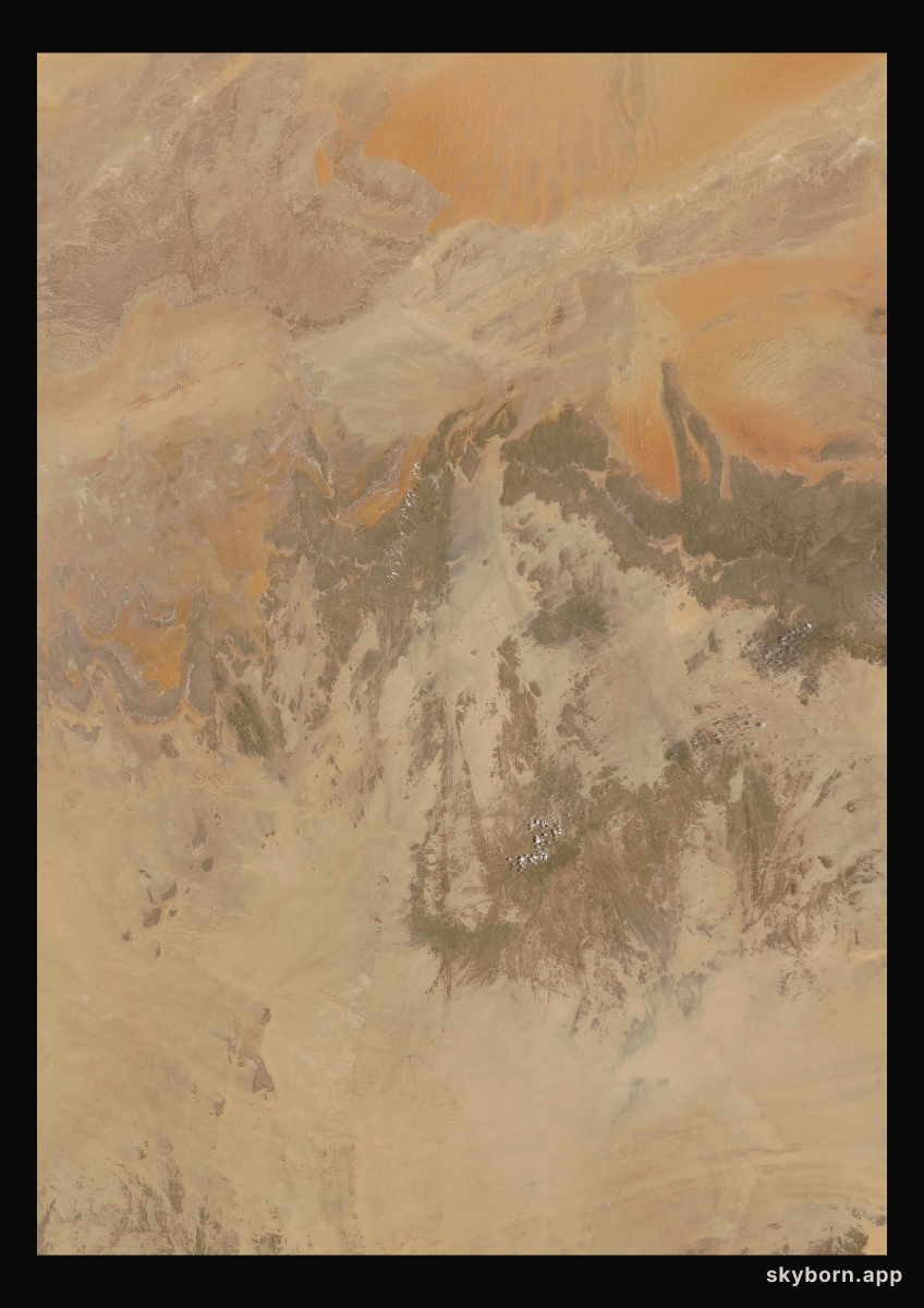 The Earth on 18 June 2000 · Sahara, Algeria
