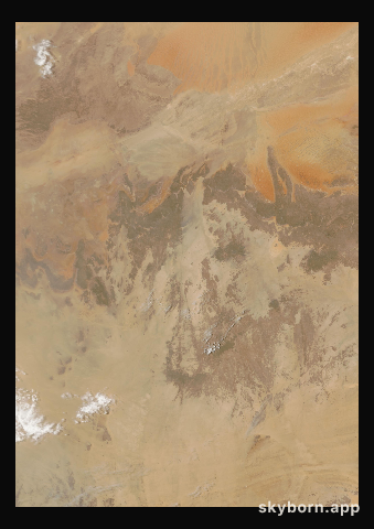 The Earth on 24 June 2000 · Sahara, Algeria
