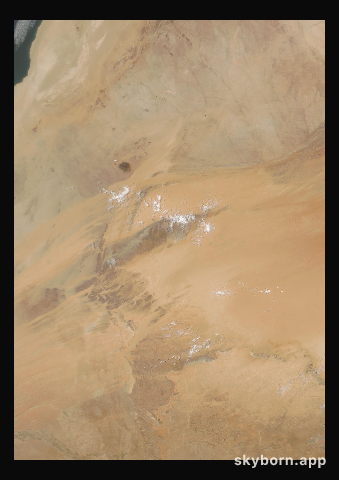 The Earth on 28 June 2000 · Eye of the Sahara, Mauritania