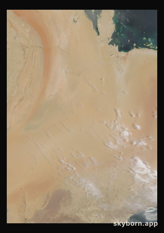 The Earth on 9 July 2000 · Empty Quarter, Arabia
