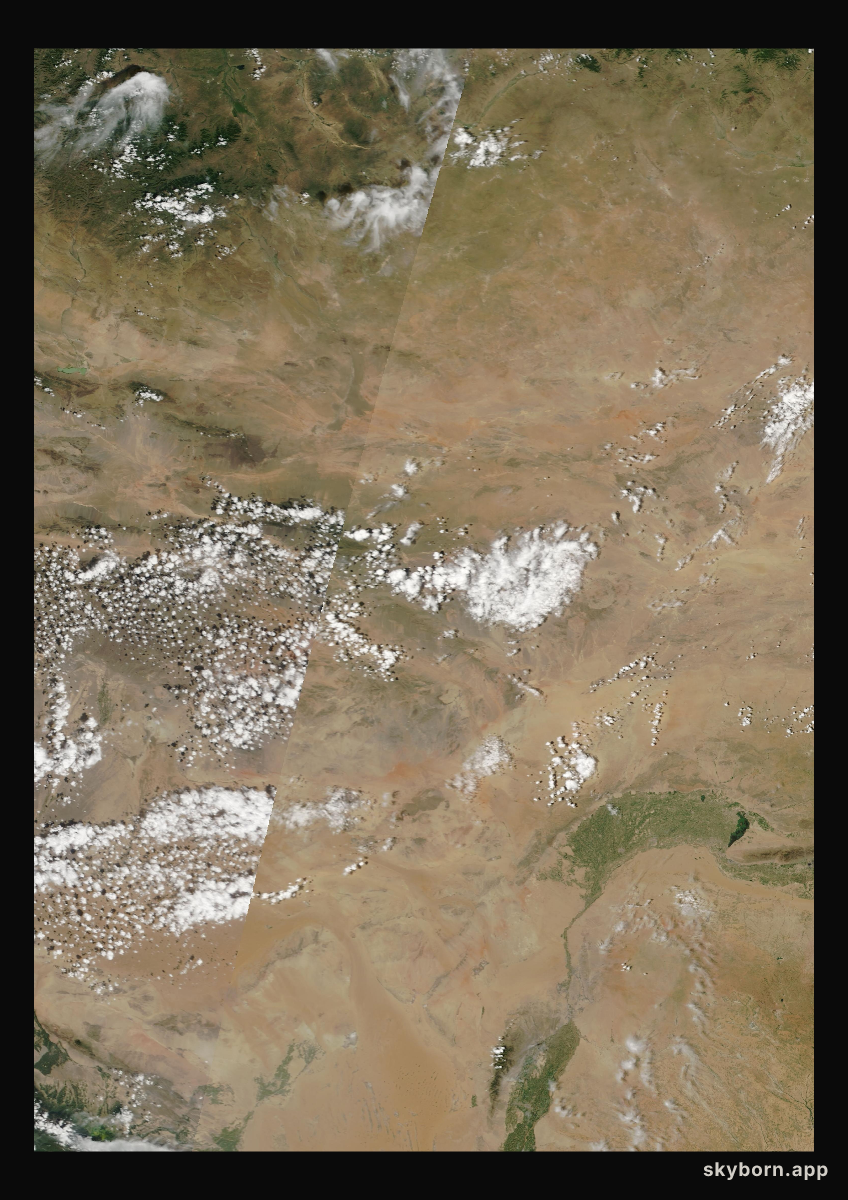 The Earth on 10 July 2000 · Gobi Desert