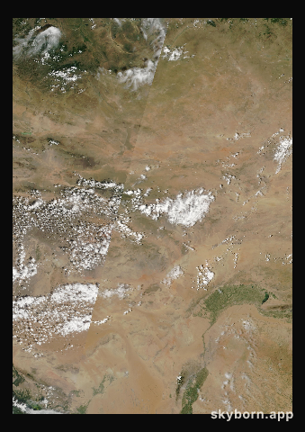 The Earth on 10 July 2000 · Gobi Desert