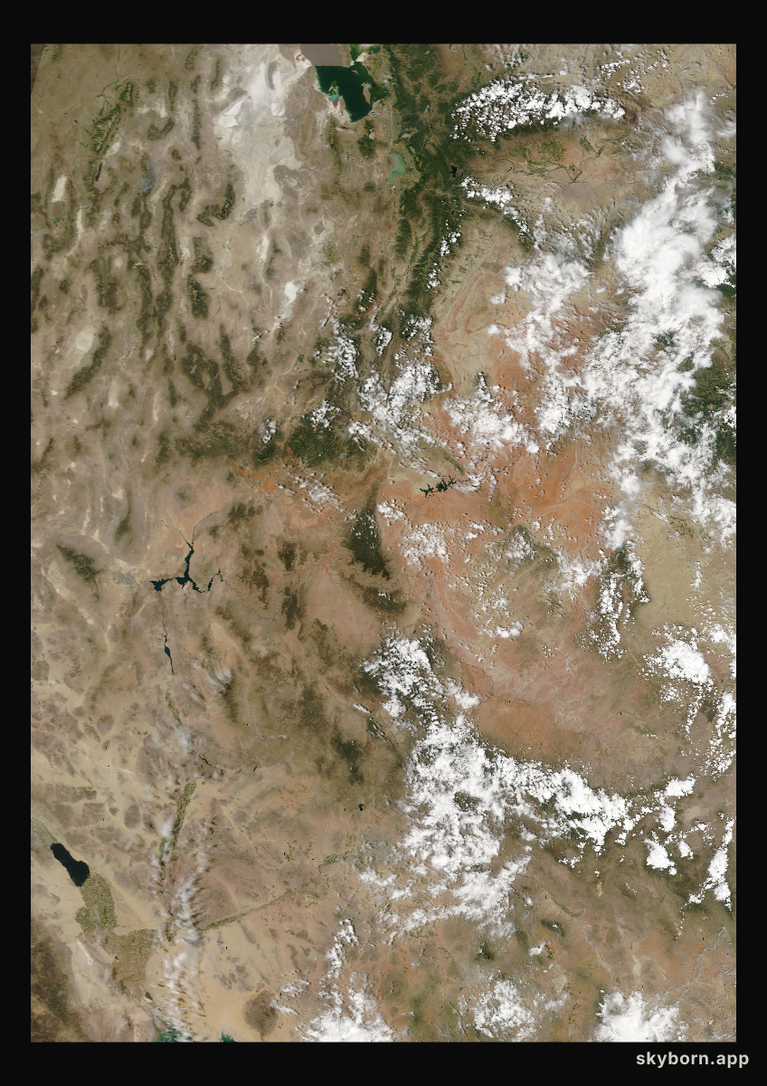 The Earth on 12 July 2000 · Colorado Plateau