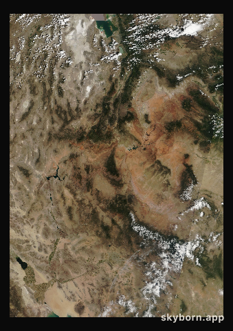 The Earth on 18 July 2000 · Colorado Plateau