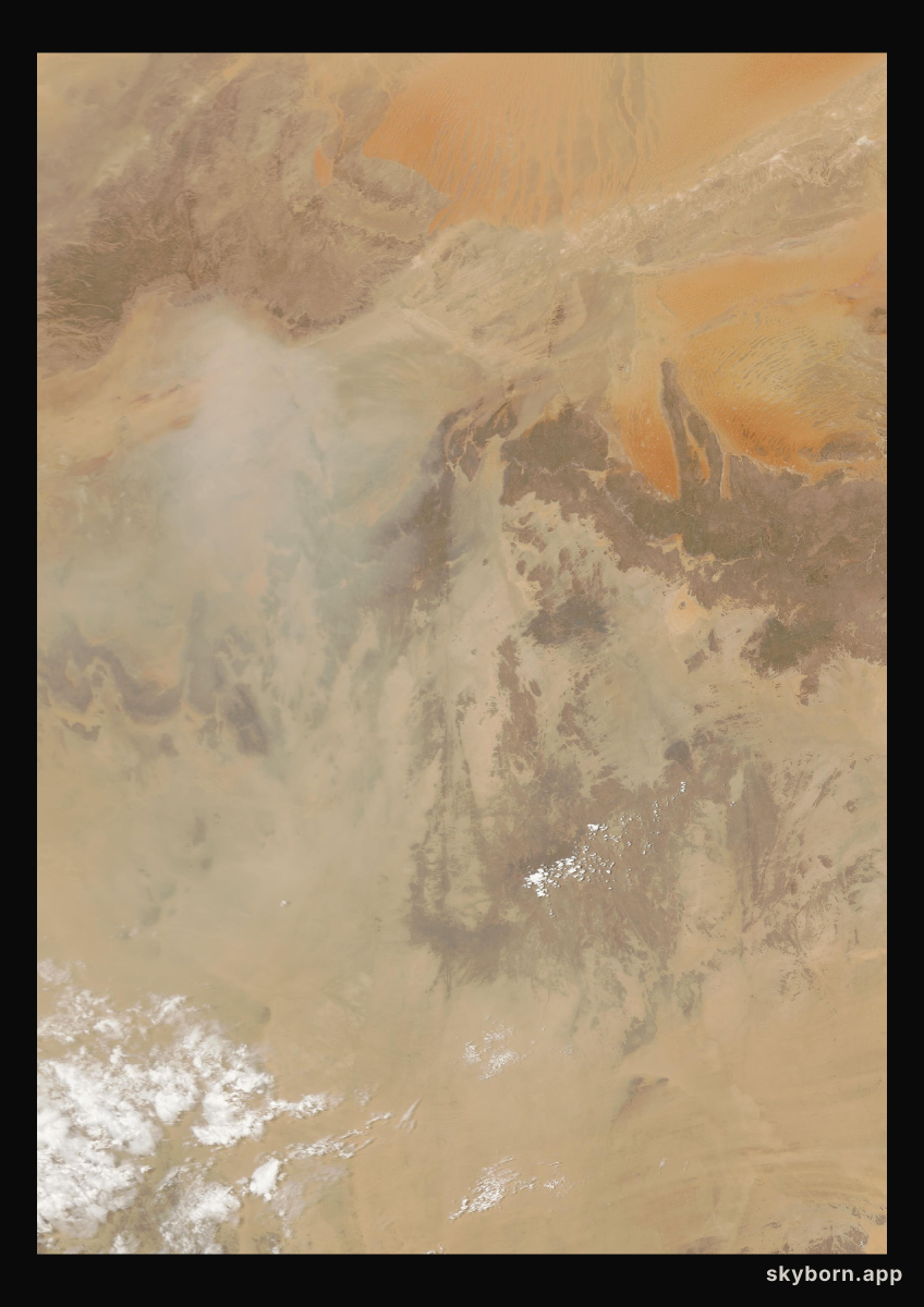 The Earth on 26 July 2000 · Sahara, Algeria