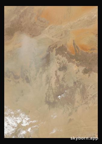 The Earth on 26 July 2000 · Sahara, Algeria