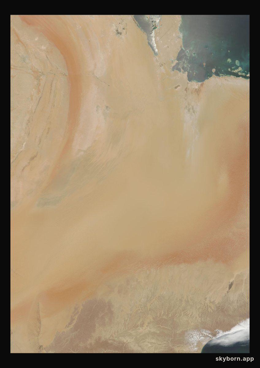 The Earth on 3 August 2000 · Empty Quarter, Arabia