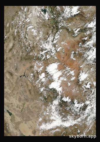 The Earth on 18 August 2000 · Colorado Plateau