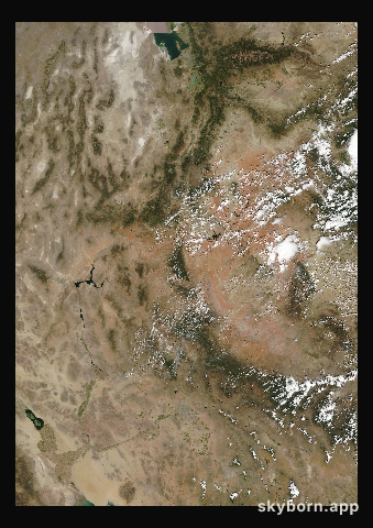 The Earth on 20 August 2000 · Colorado Plateau