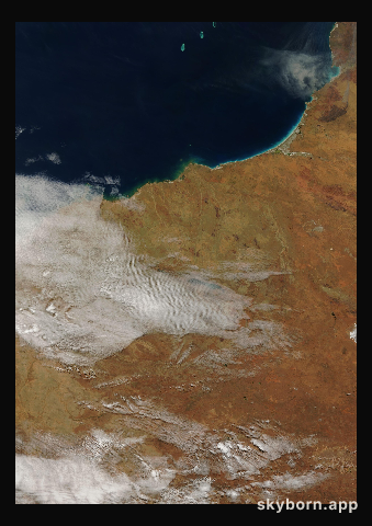 The Earth on 27 August 2000 · Pilbara, Western Australia