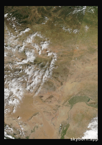 The Earth on 29 August 2000 · Gobi Desert