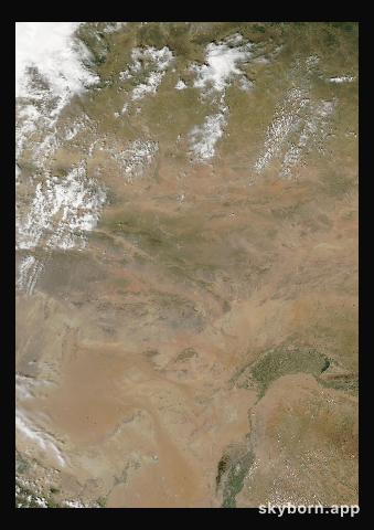The Earth on 1 September 2000 · Gobi Desert