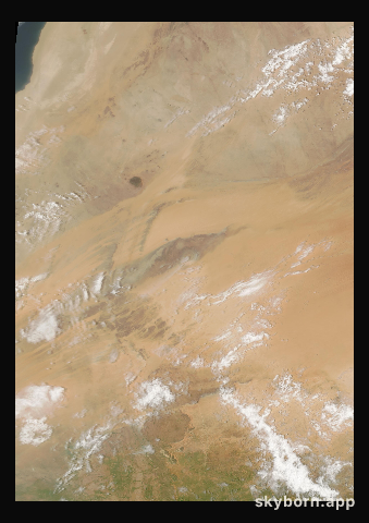 The Earth on 2 September 2000 · Eye of the Sahara, Mauritania