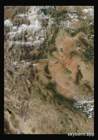 The Earth on 9 September 2000 · Colorado Plateau