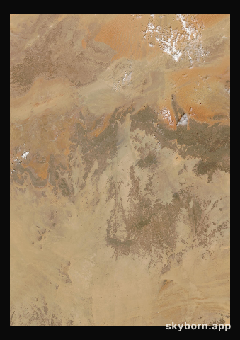 The Earth on 24 September 2000 · Sahara, Algeria