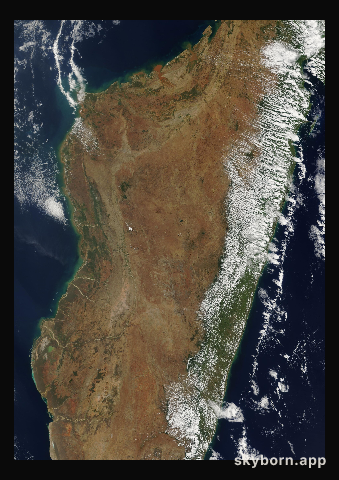 The Earth on 28 September 2000 · Madagascar
