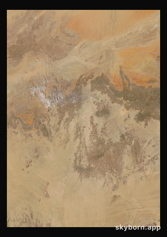 The Earth on 3 October 2000 · Sahara, Algeria