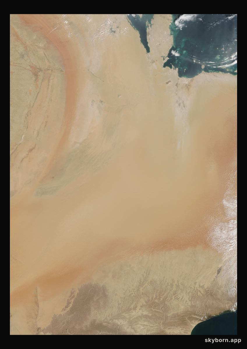 The Earth on 4 October 2000 · Empty Quarter, Arabia