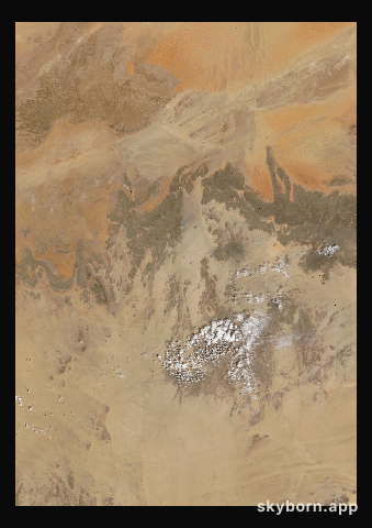 The Earth on 6 October 2000 · Sahara, Algeria