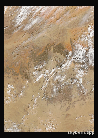 The Earth on 17 October 2000 · Sahara, Algeria