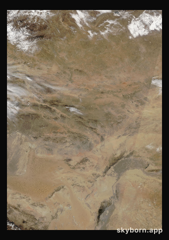 The Earth on 25 October 2000 · Gobi Desert