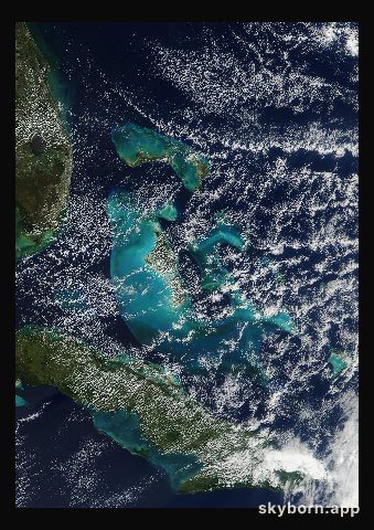 The Earth on 1 November 2000 · Bahamas
