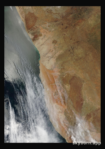 The Earth on 5 November 2000 · Namib Desert