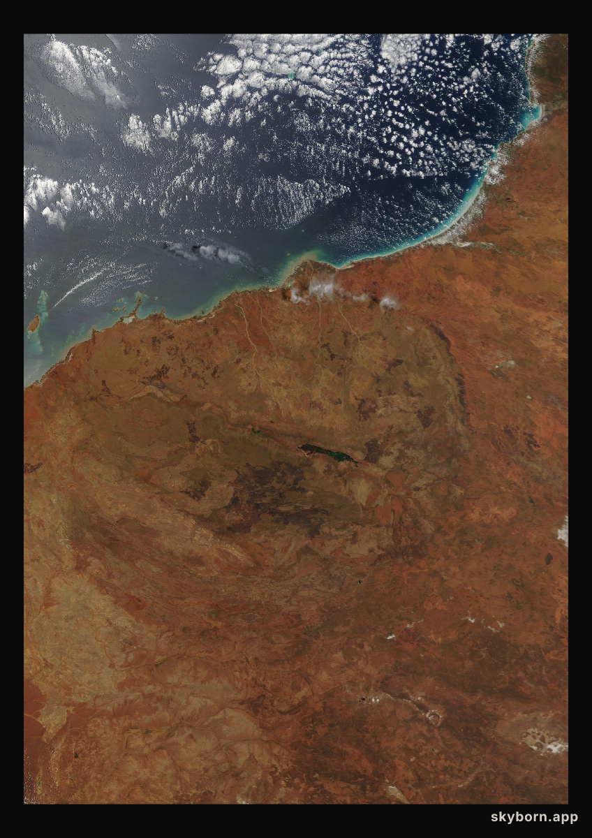 The Earth on 7 November 2000 · Pilbara, Western Australia