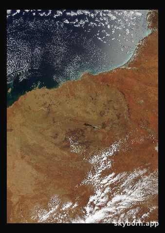 The Earth on 11 November 2000 · Pilbara, Western Australia