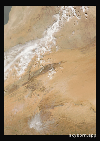The Earth on 28 November 2000 · Eye of the Sahara, Mauritania
