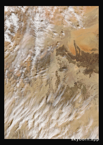 The Earth on 9 December 2000 · Sahara, Algeria