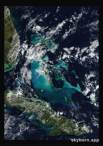 The Earth on 14 December 2000 · Bahamas