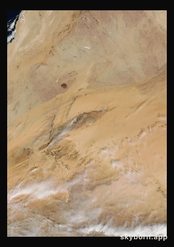 The Earth on 26 December 2000 · Eye of the Sahara, Mauritania