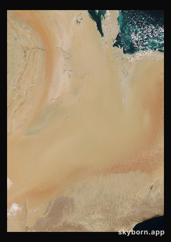 The Earth on 27 December 2000 · Empty Quarter, Arabia