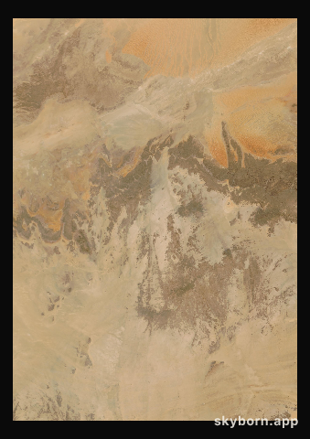 The Earth on 18 January 2001 · Sahara, Algeria