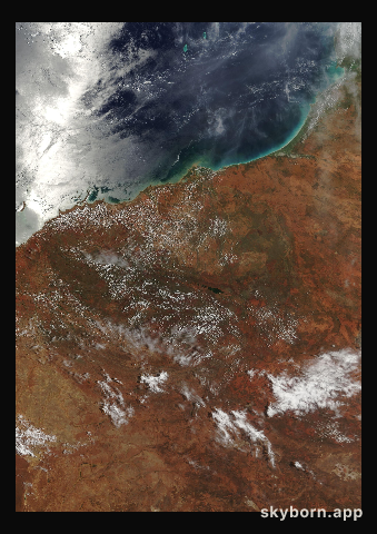 The Earth on 26 January 2001 · Pilbara, Western Australia