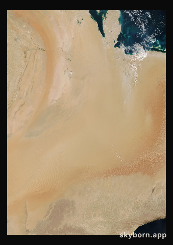 The Earth on 30 January 2001 · Empty Quarter, Arabia