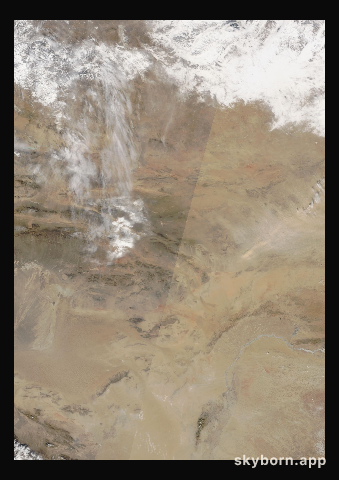 The Earth on 28 February 2001 · Gobi Desert