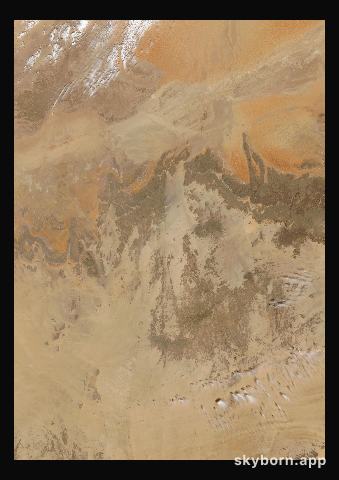 The Earth on 3 March 2001 · Sahara, Algeria