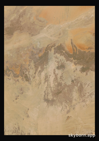 The Earth on 7 March 2001 · Sahara, Algeria