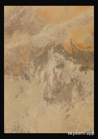 The Earth on 12 March 2001 · Sahara, Algeria
