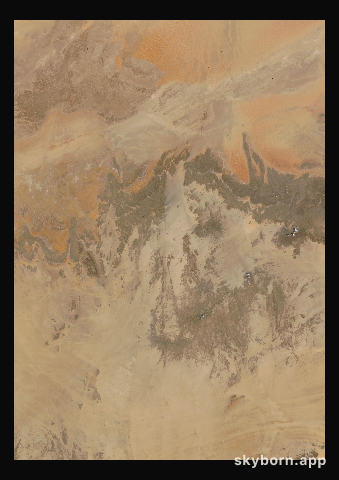 The Earth on 17 March 2001 · Sahara, Algeria