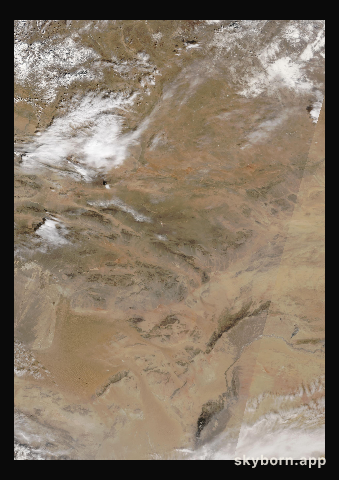 The Earth on 18 March 2001 · Gobi Desert