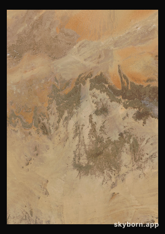 The Earth on 24 March 2001 · Sahara, Algeria