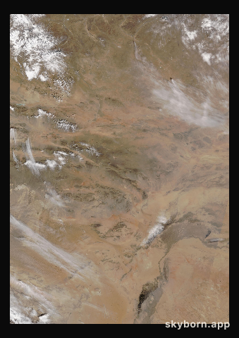 The Earth on 27 March 2001 · Gobi Desert